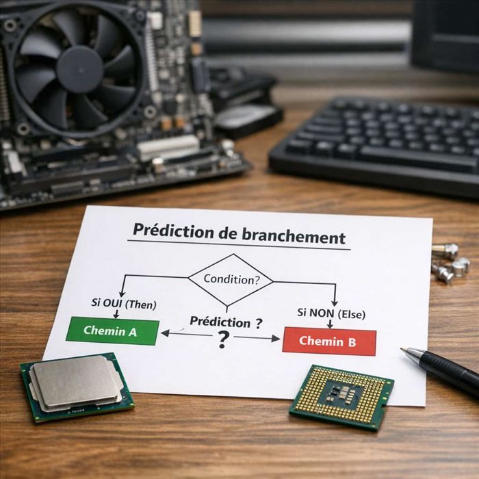 Prédiction de branchement : pourquoi les processeurs l’utilisent ?