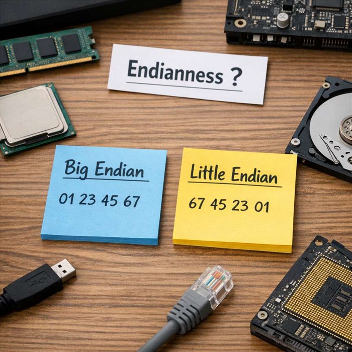Pourquoi l’endianness compte en architecture processeur ?