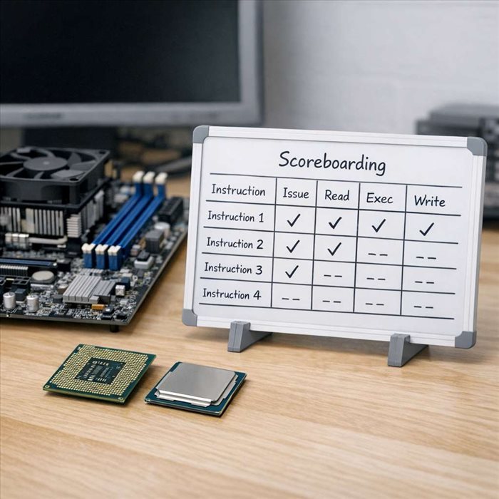 Scoreboarding processeur : fonctionnement, étapes et limites